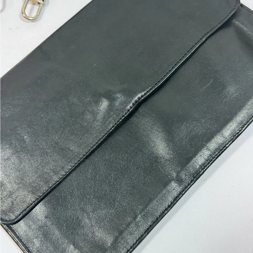 Elegant Black Leather Women's Bag